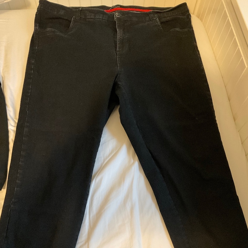 Universal Standard Black Jeans, size 20 Original Red Label